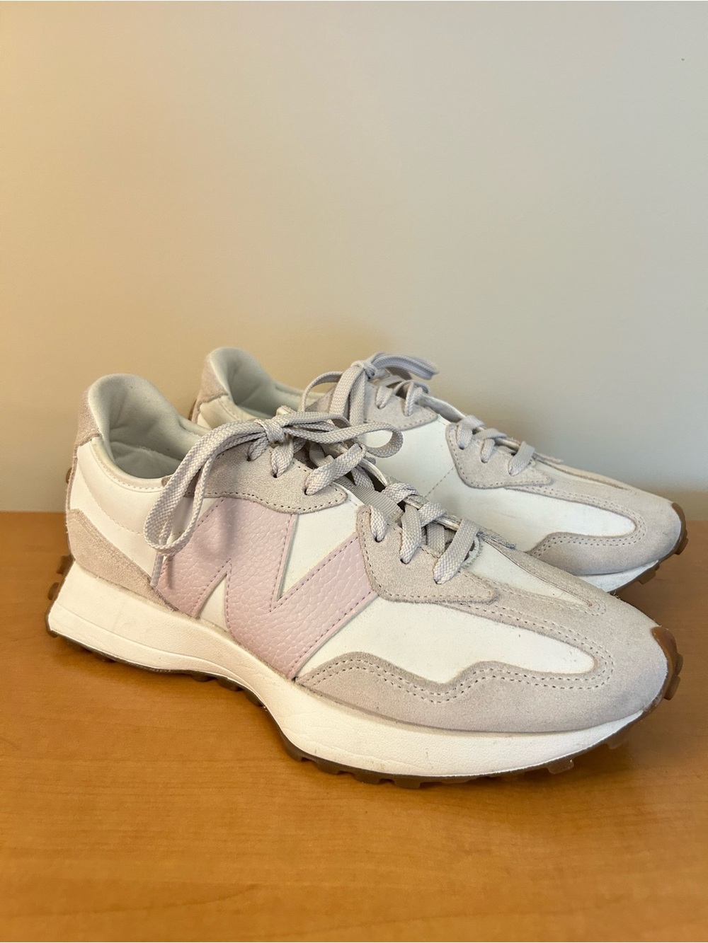 New Balance 327 Sea Salt/Pink Salt Sneakers Women’s Size 8.5
